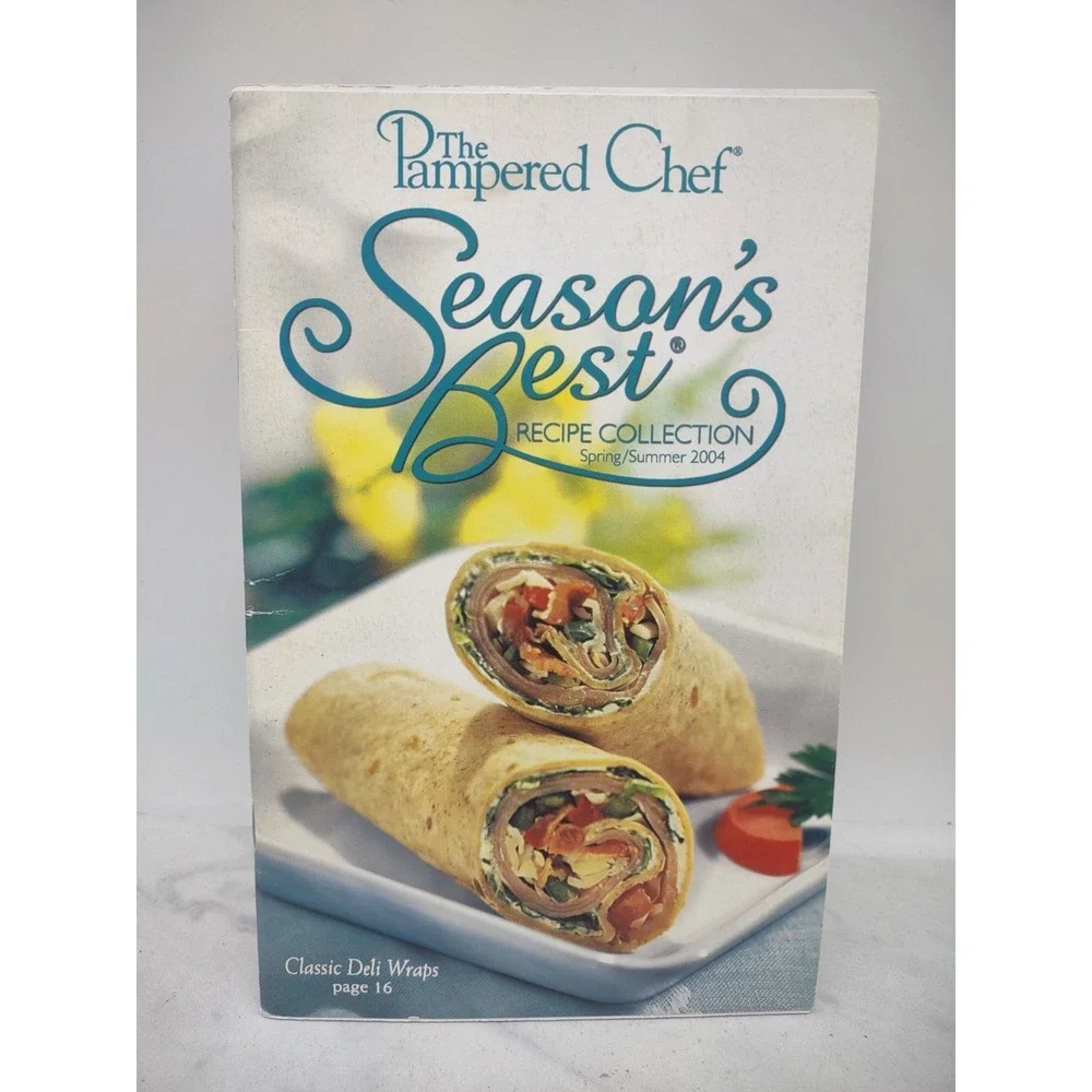 Pampered Chef Seasons Best Recipe Collections Cookbooks Lot of 22+ 1994 to 2019 - Picture 11 of 14